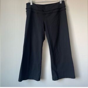lululemon athletica Black Wide-Leg Pants